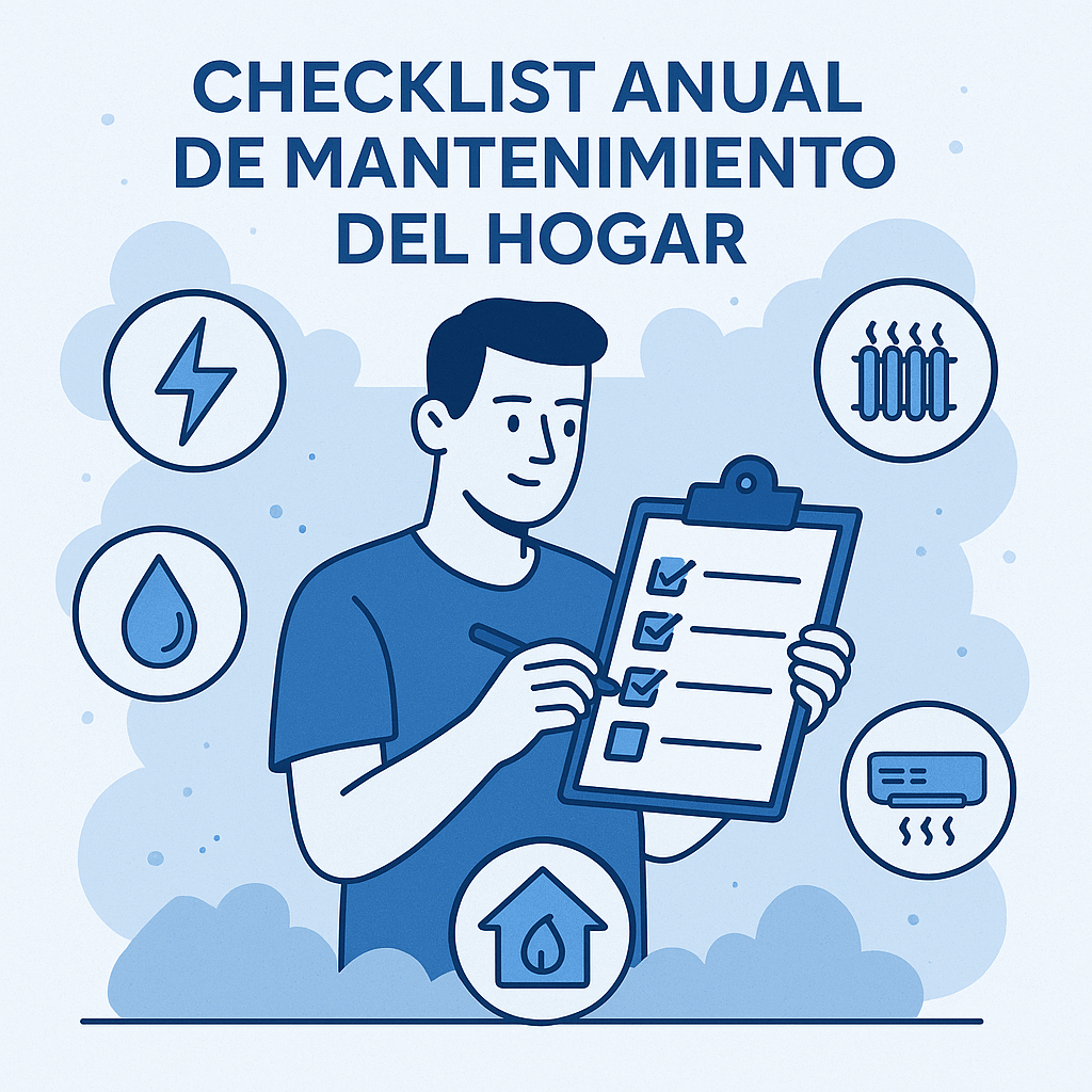 Alt="Checklist anual de mantenimiento del hogar"