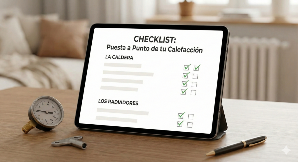 Alt="En la imagen se ve una tablet con el Checklist"