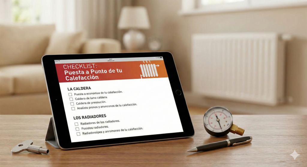 Alt="Imagen del Checklist: Puesta a punto de tu Calefacción"